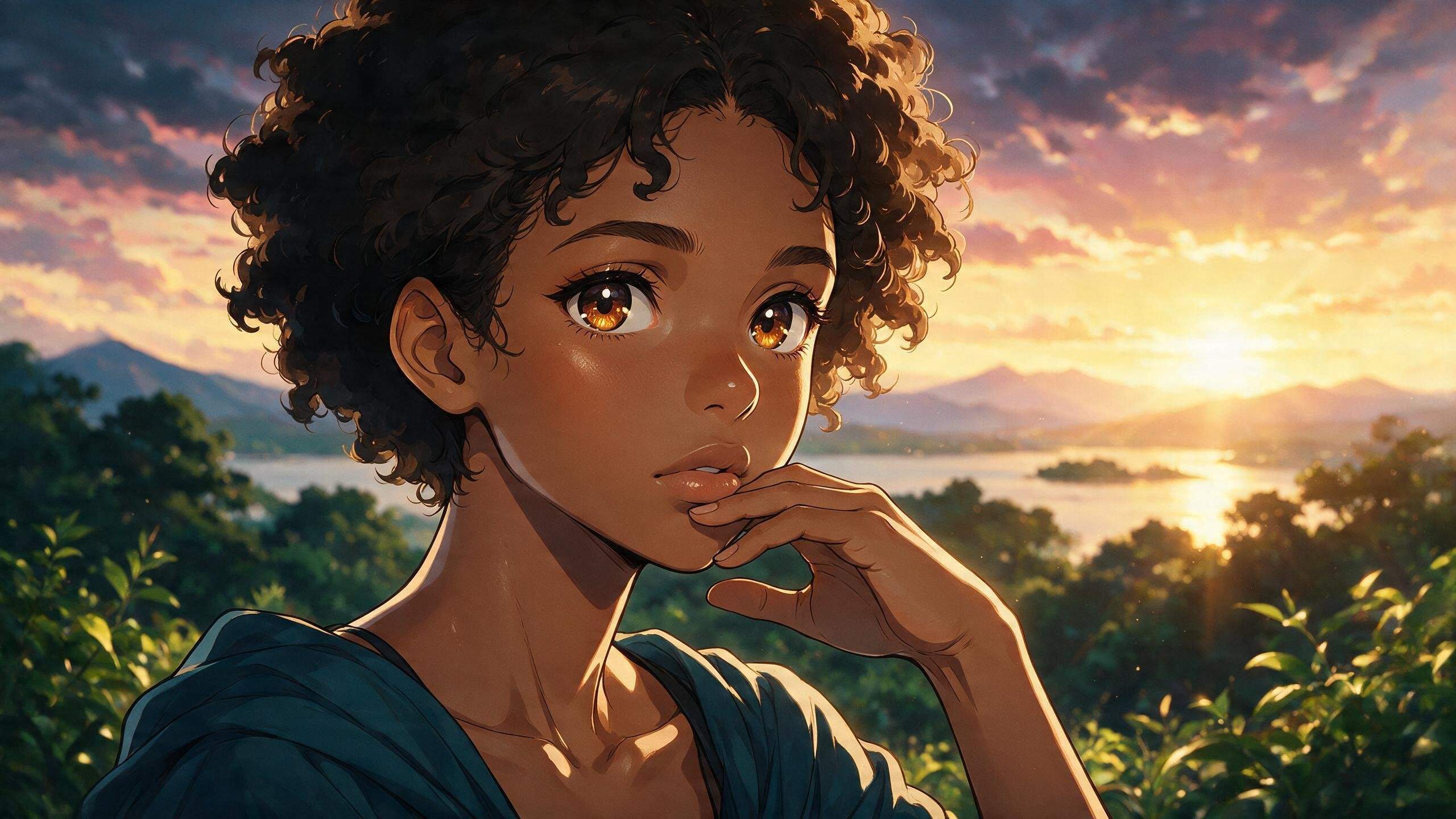 Prompt for anime style image remix