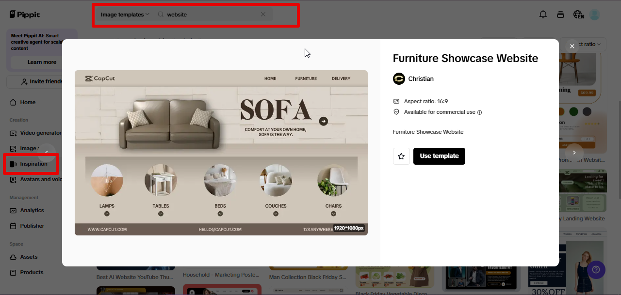 Pre-cleared image templates