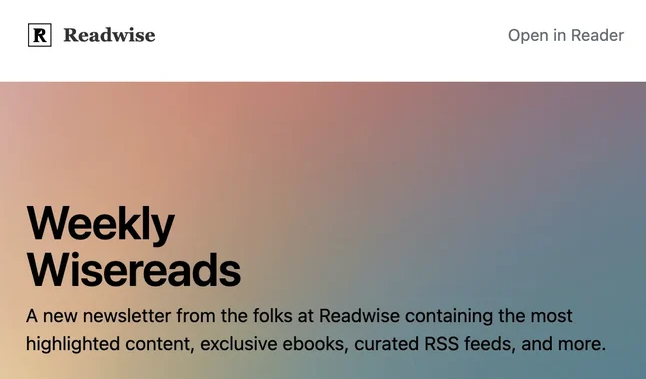 Readwise