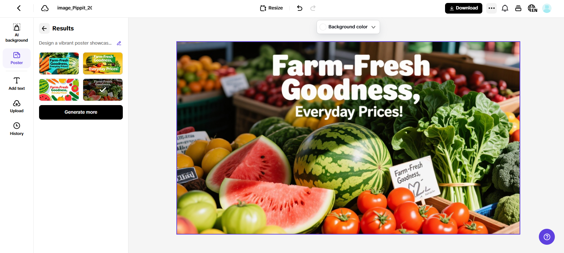 Madaling paggawa ng digital na flyer at poster