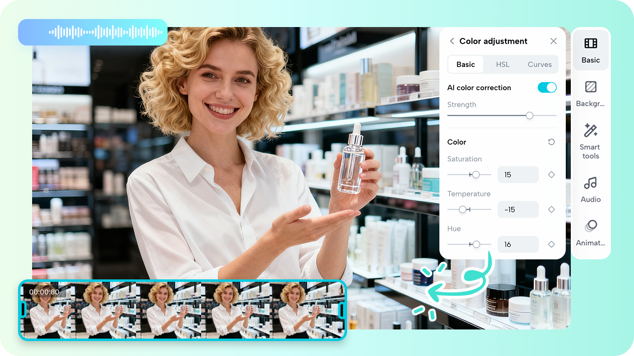 Showcase your product with AI avatars