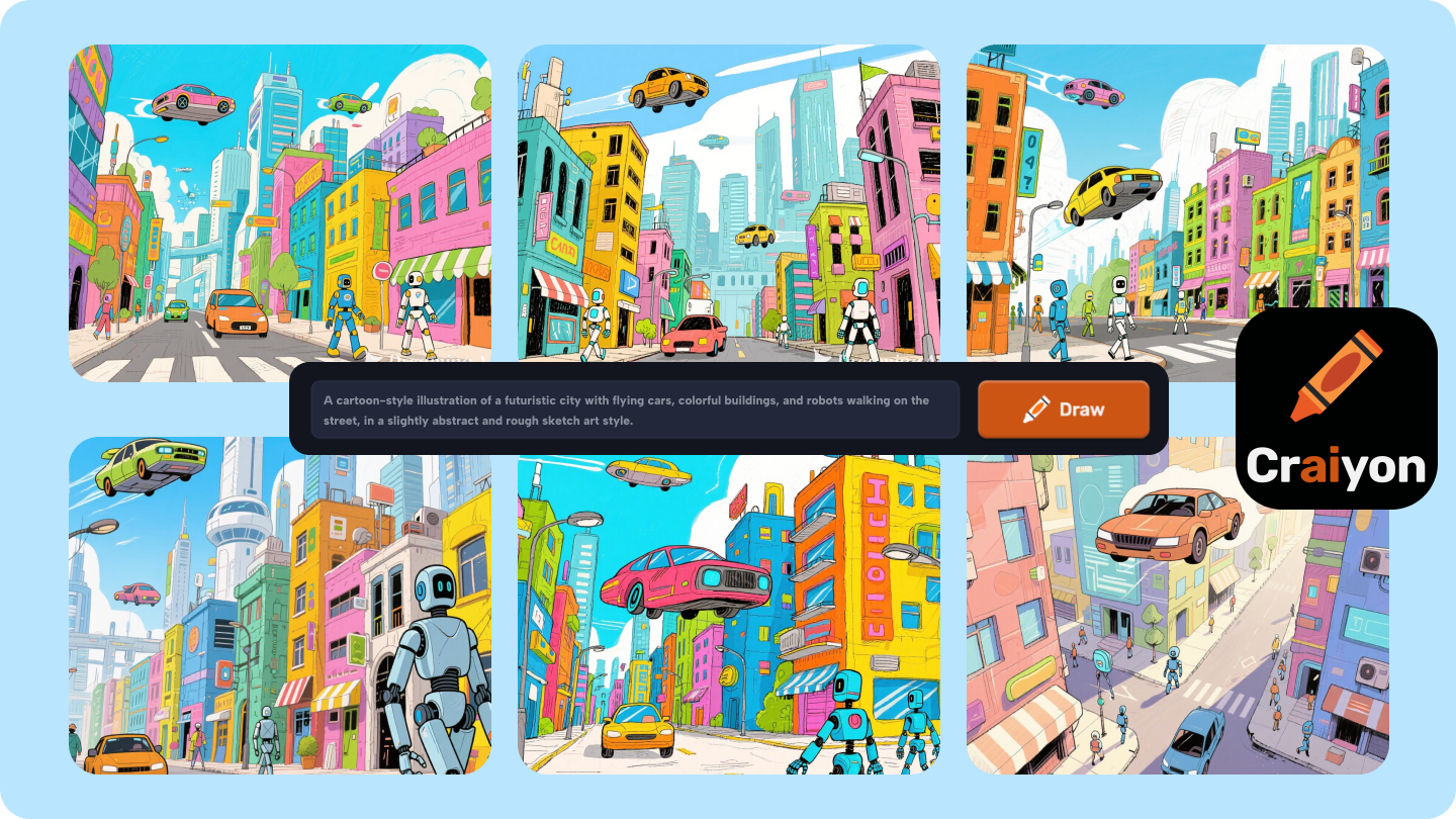 craiyon AI gerador de imagens