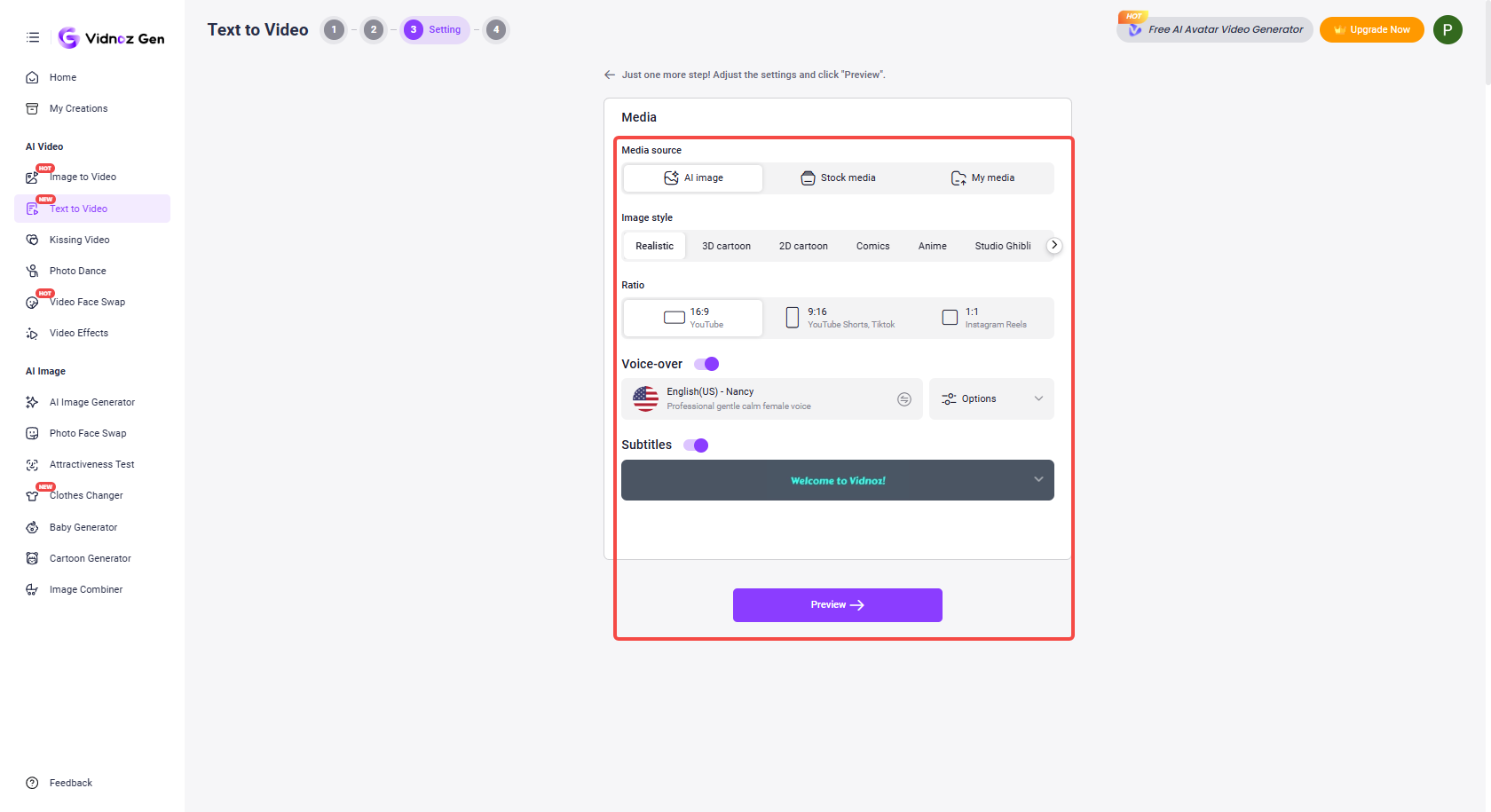 Налаштуйте параметри відео