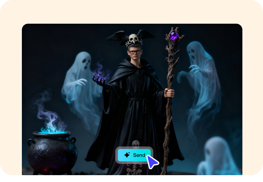 Design gaming and animated figures