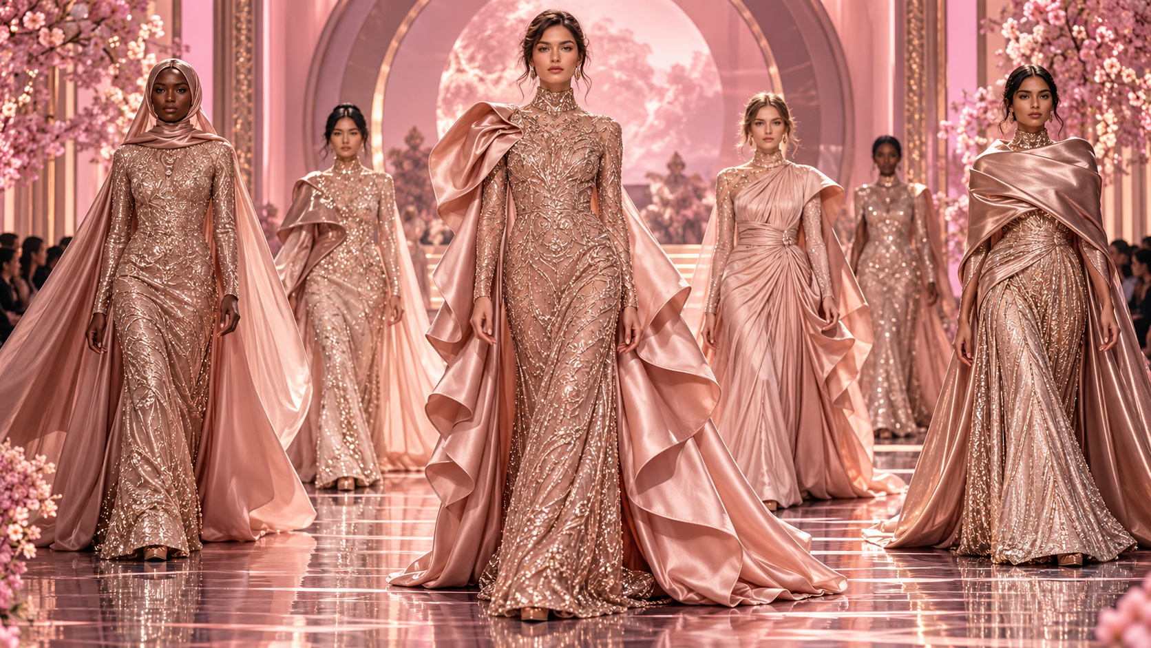 Victoria Secret AI prompts: Ensemble Finale