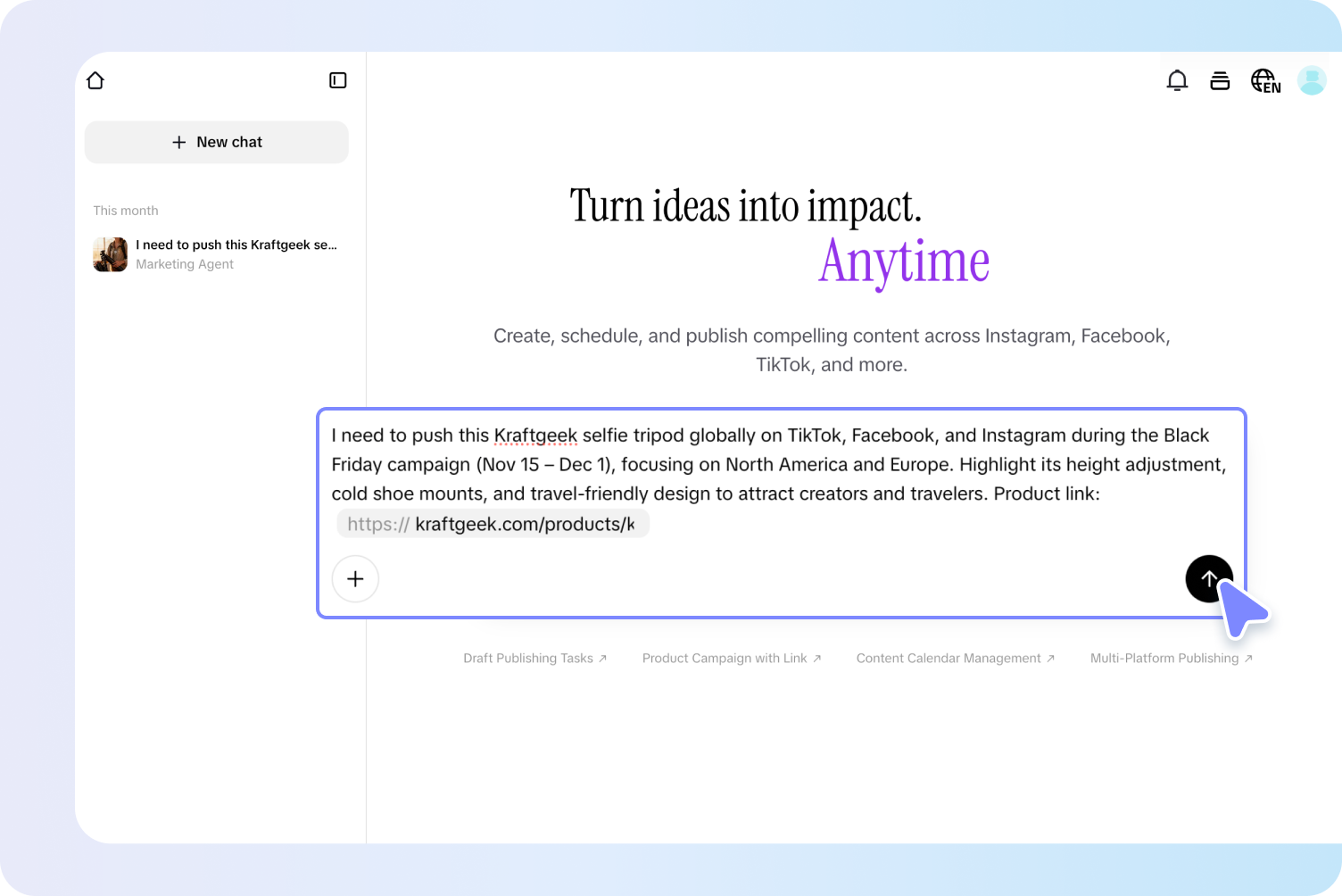 Make edits to your content