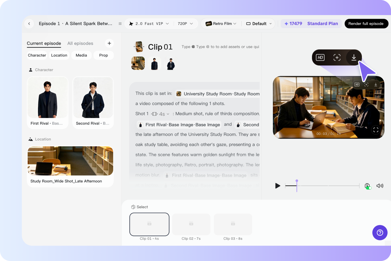 Step 3: Edit and bulk download media