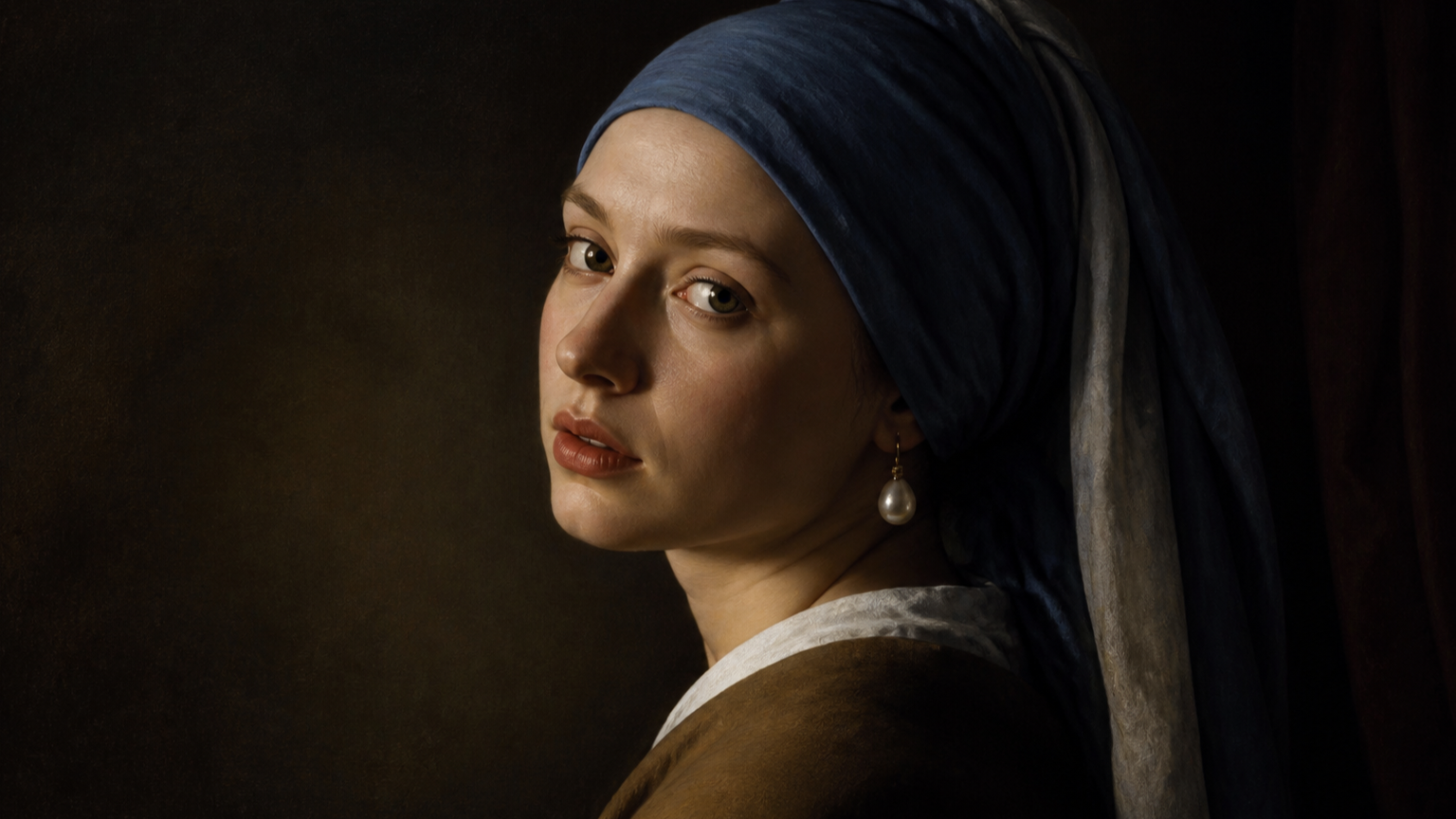 Girl with Pearl Earring AI Filter hero image