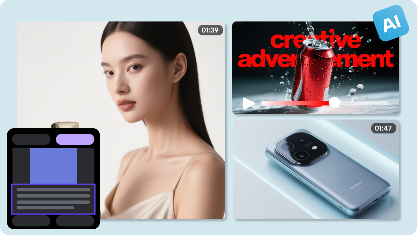 Outil de génération de publicités vidéo par IA