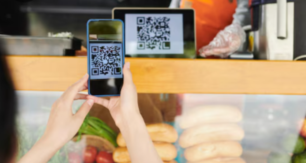 Mga QR code para sa digital na diskwento o mga recipe