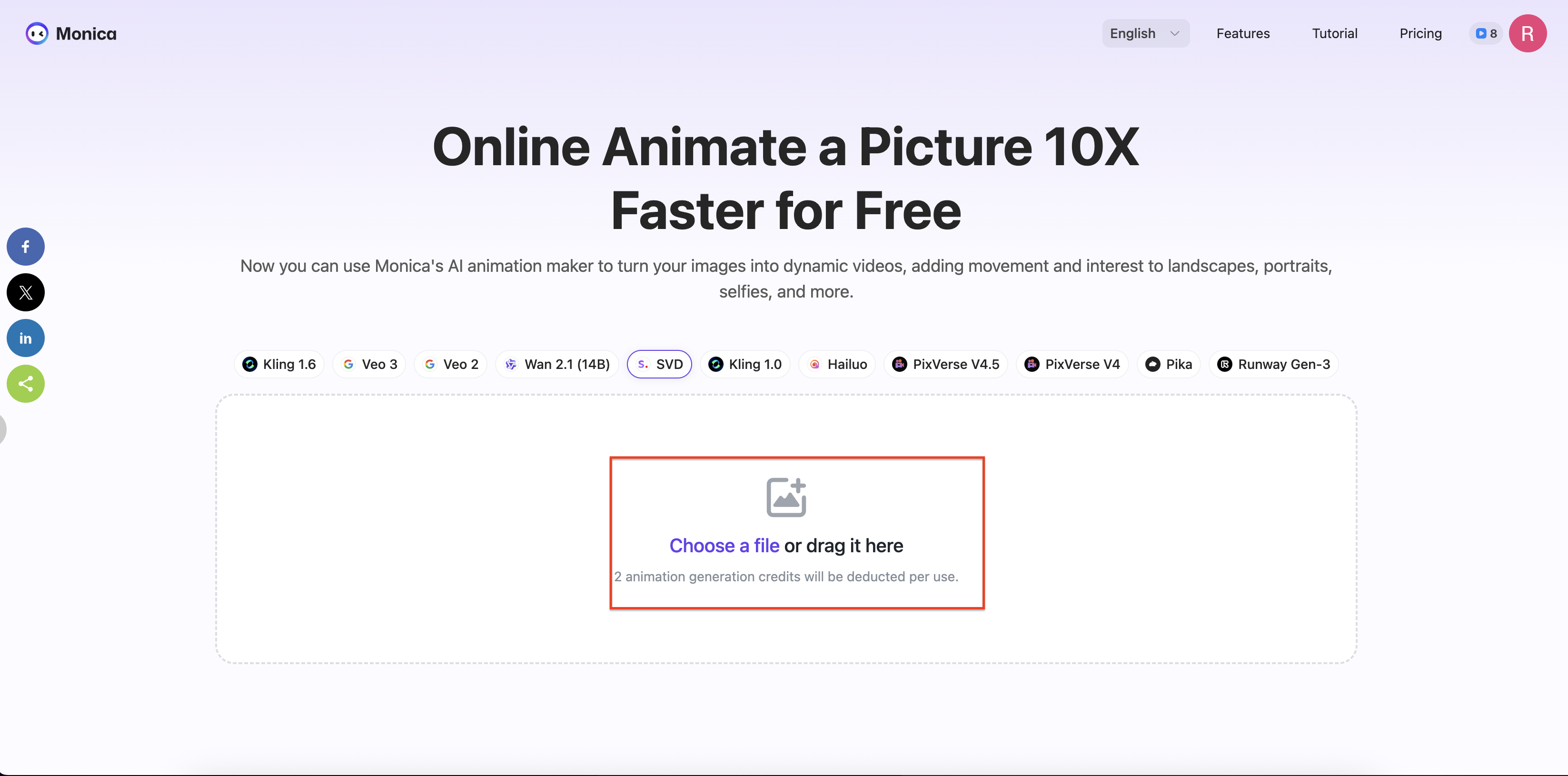 Tải lên hình ảnh &amp; tạo hoạt ảnh hình ảnh