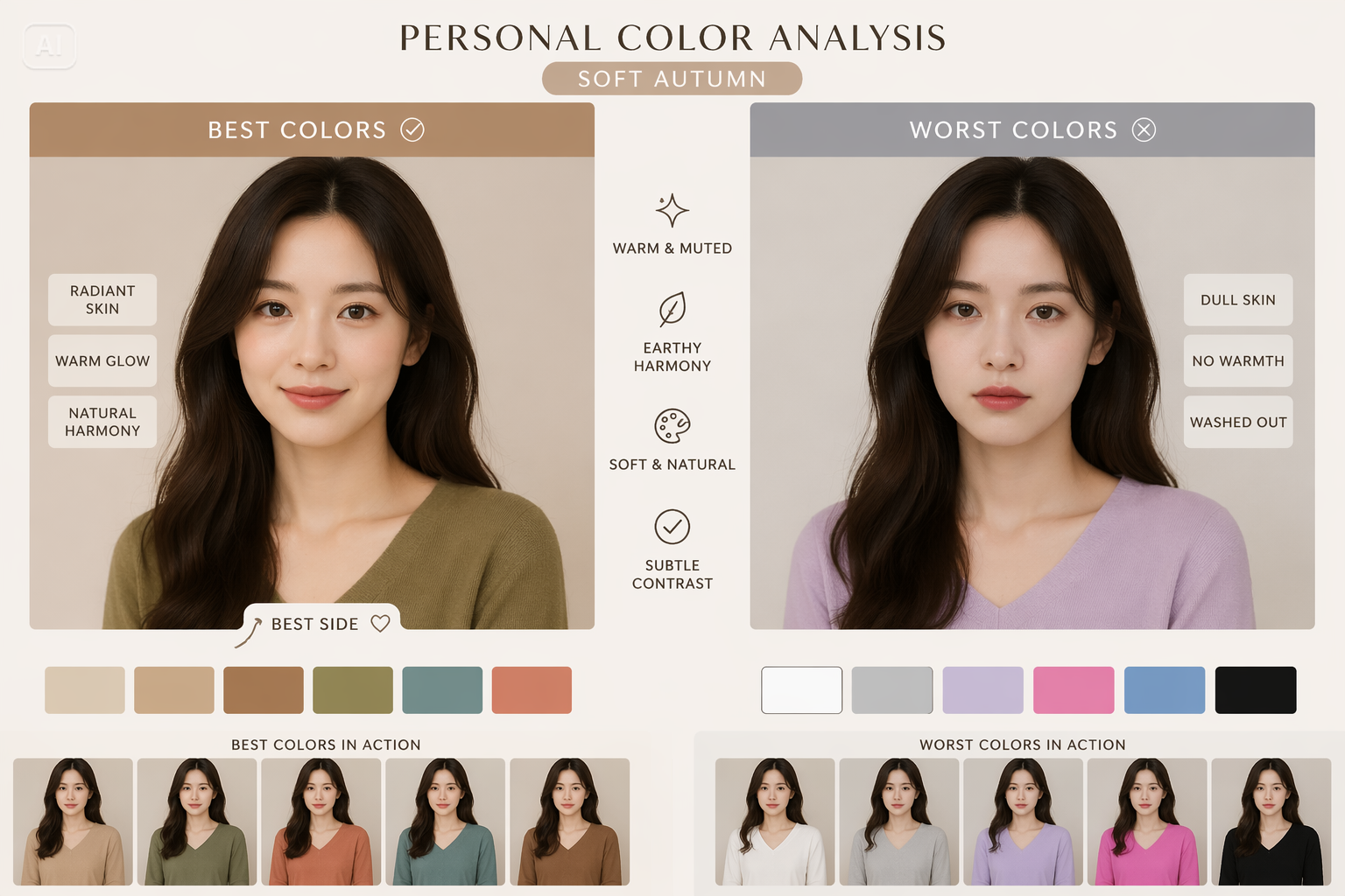 女の子のための新しいInstagramのトレンドプロンプト