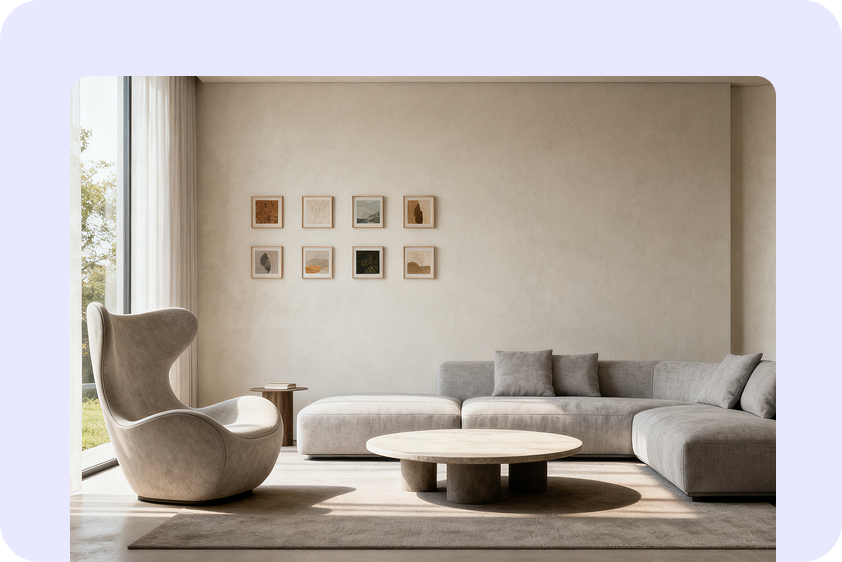 Bespaar tijd en geld door gebruik te maken van de AI-ontwerpgenerator.