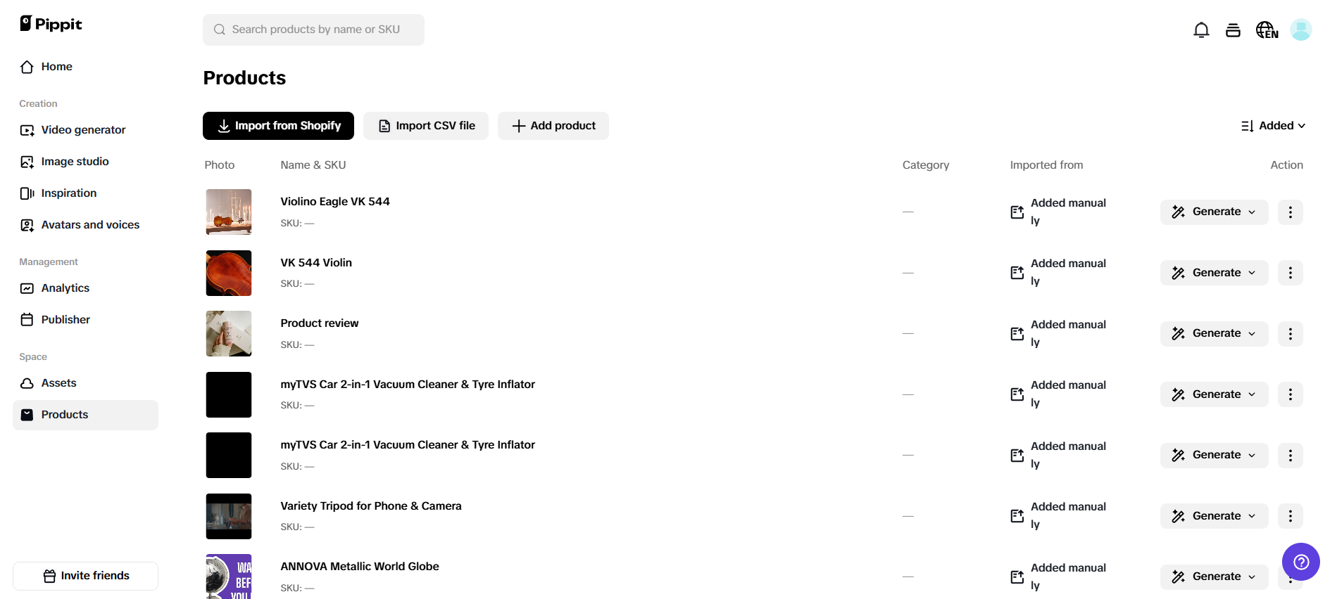 Integrate with platforms
