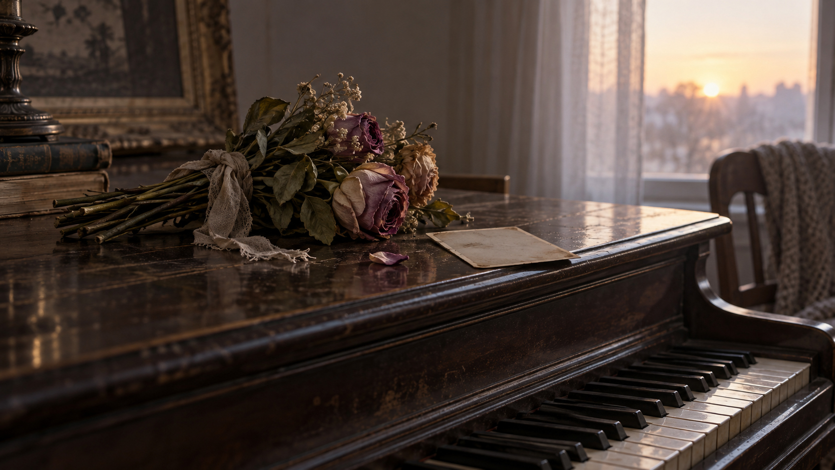 saddest song video: Wilted Flowers at Dawn