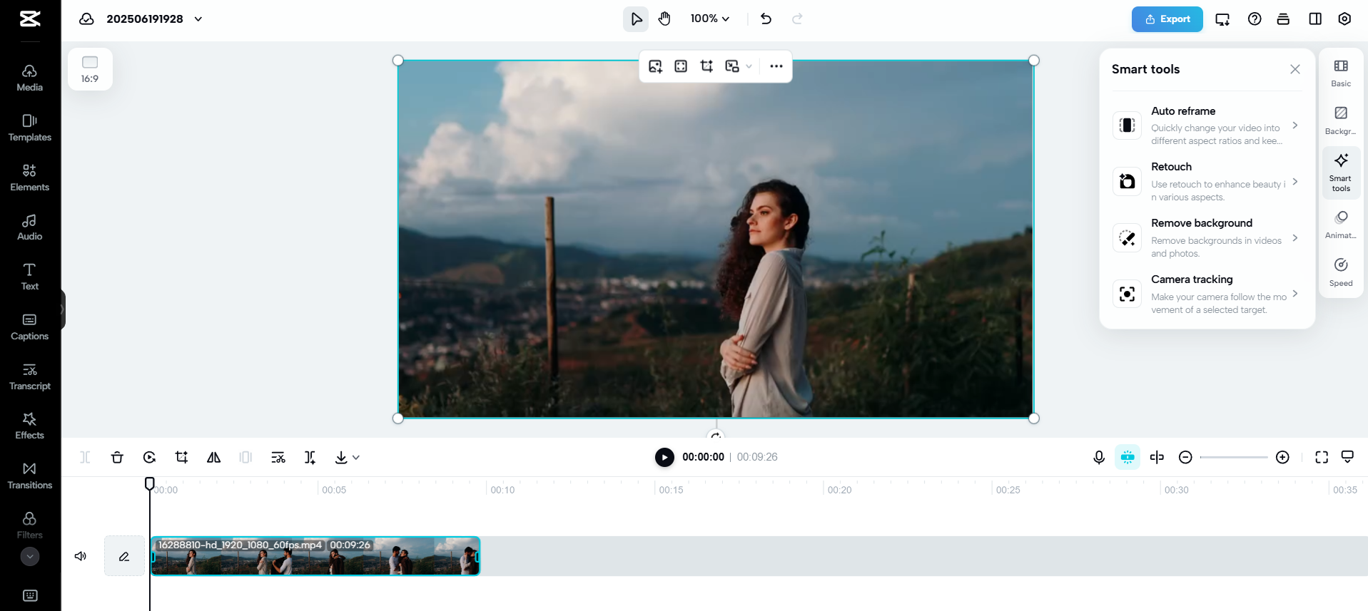 AI-powered editing tools