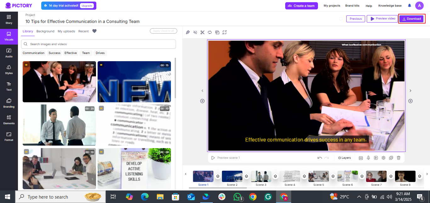 テキストをAIビデオに無料で変換する