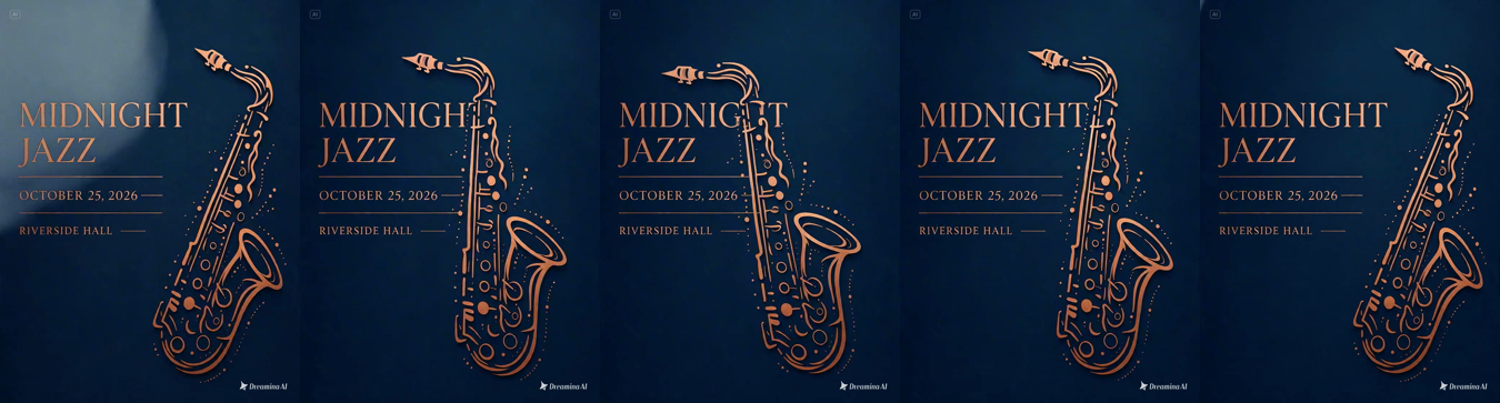 The saxophone sways and crosses part of the title area. These are sampled video frames; the tester separately confirmed playback on waking the iPhone Lock Screen.