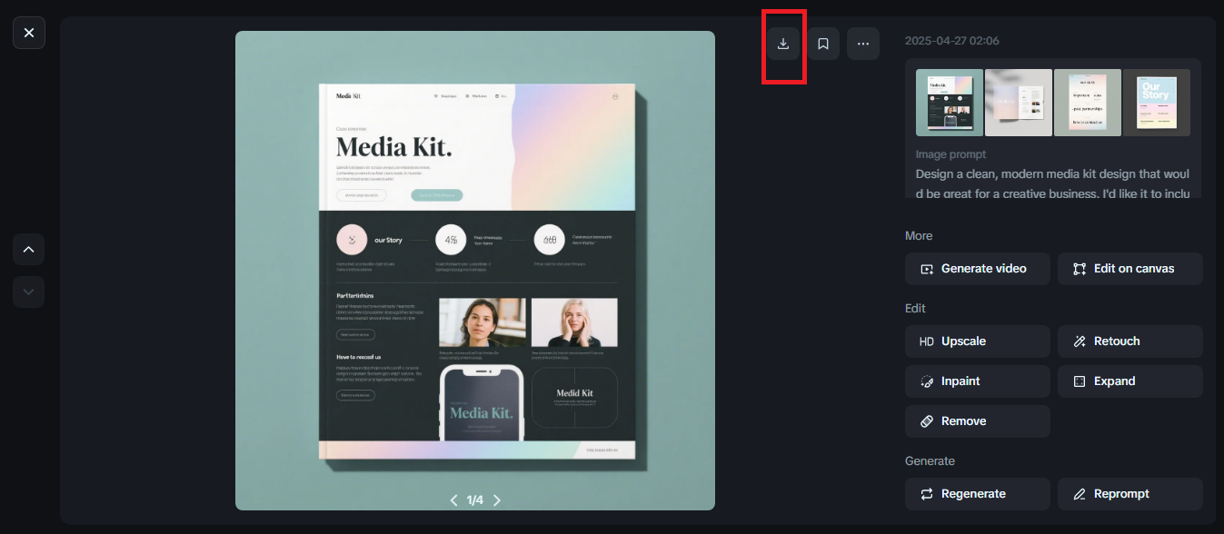 how to make a press kit online