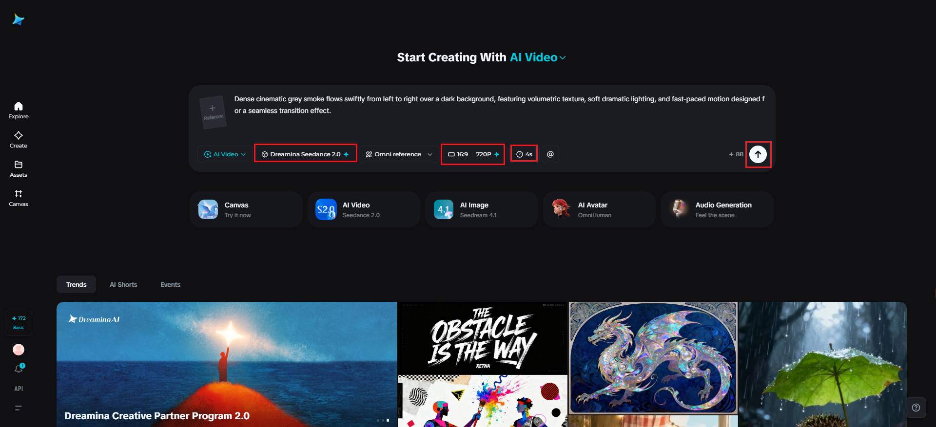 Set up and generate