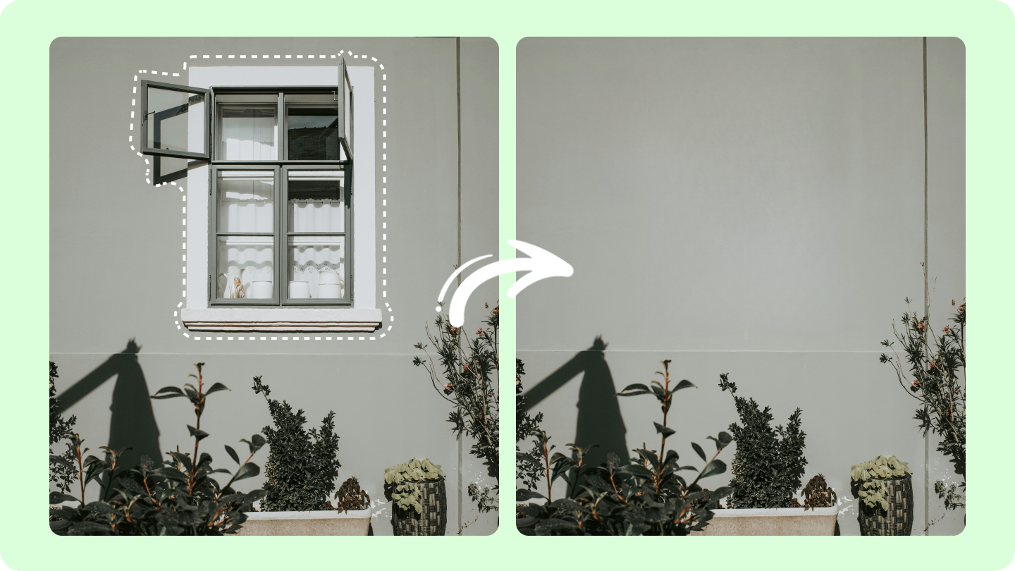 Supprimer des choses des photos