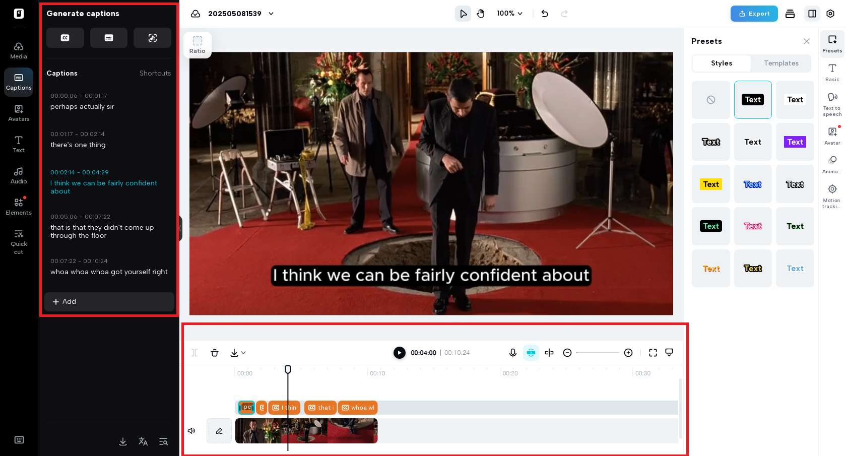 Intuitive interface layout