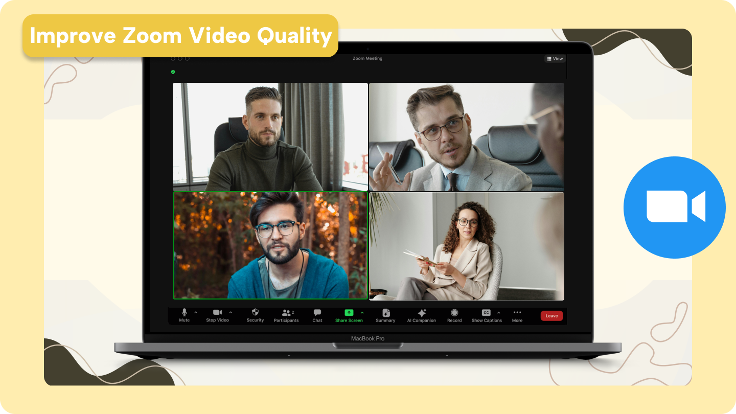 how to improve zoom video quality