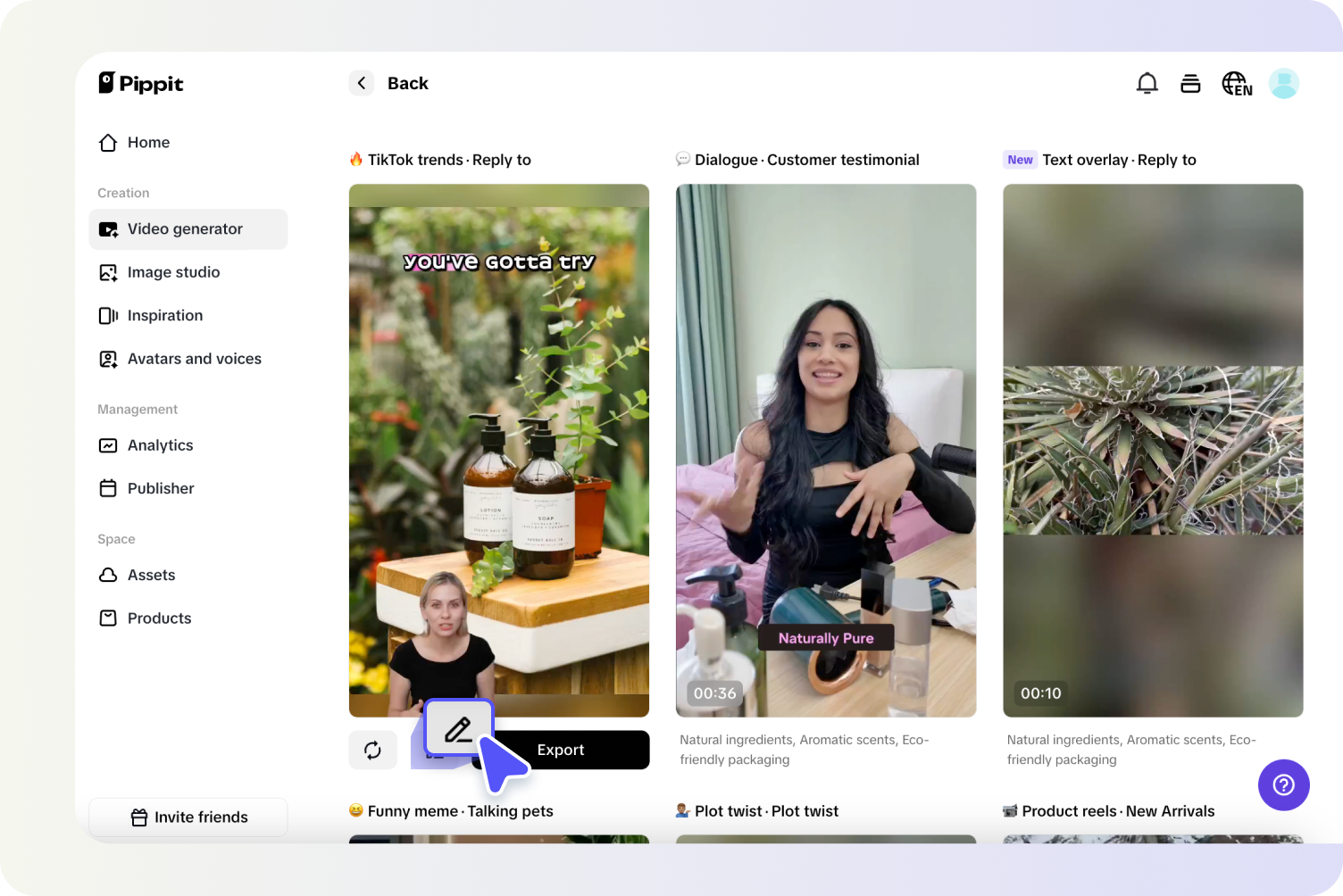 produce AI story video