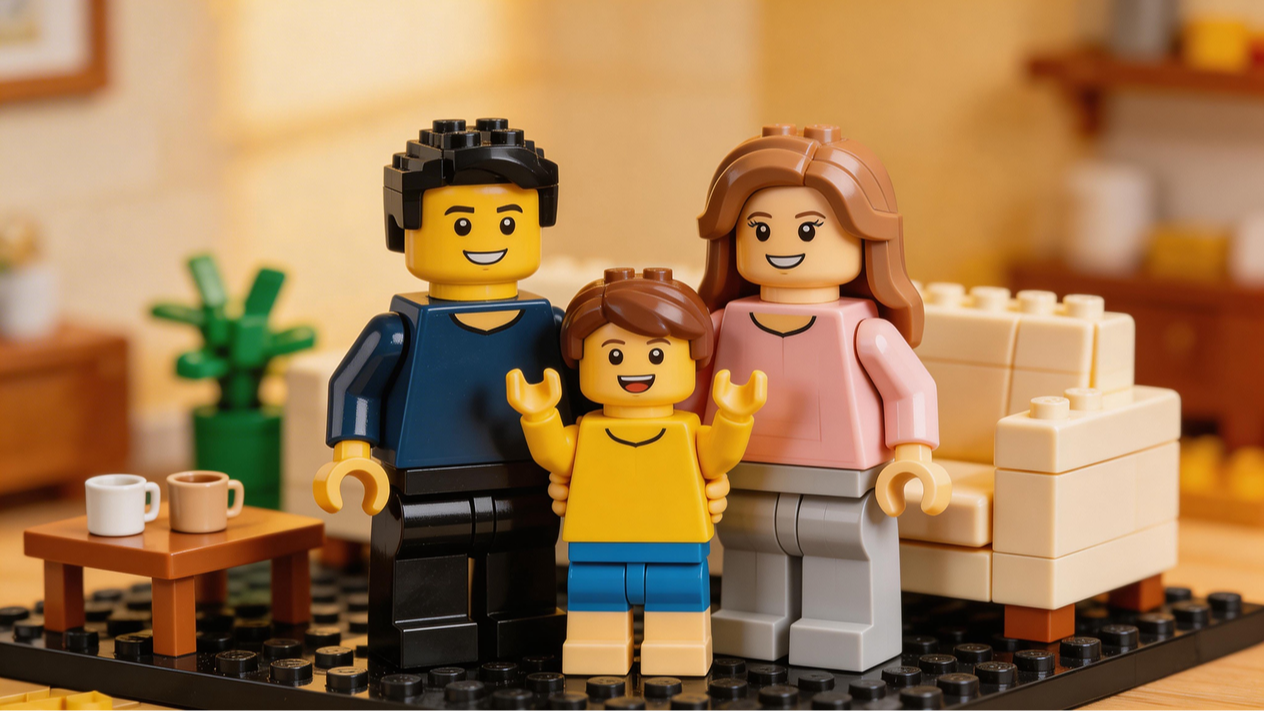 Turn yourself into a LEGO-style character that still feels like you