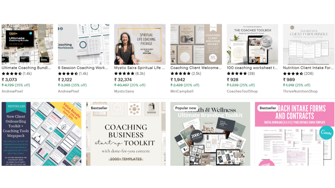 Coaching packages