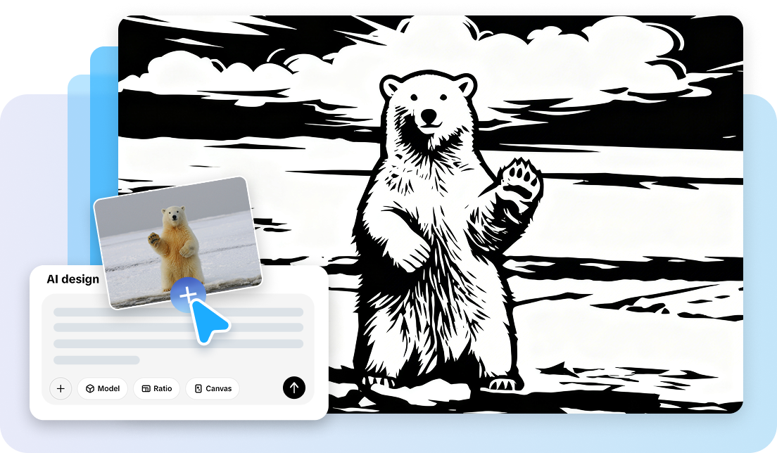 Convert photos to stencils