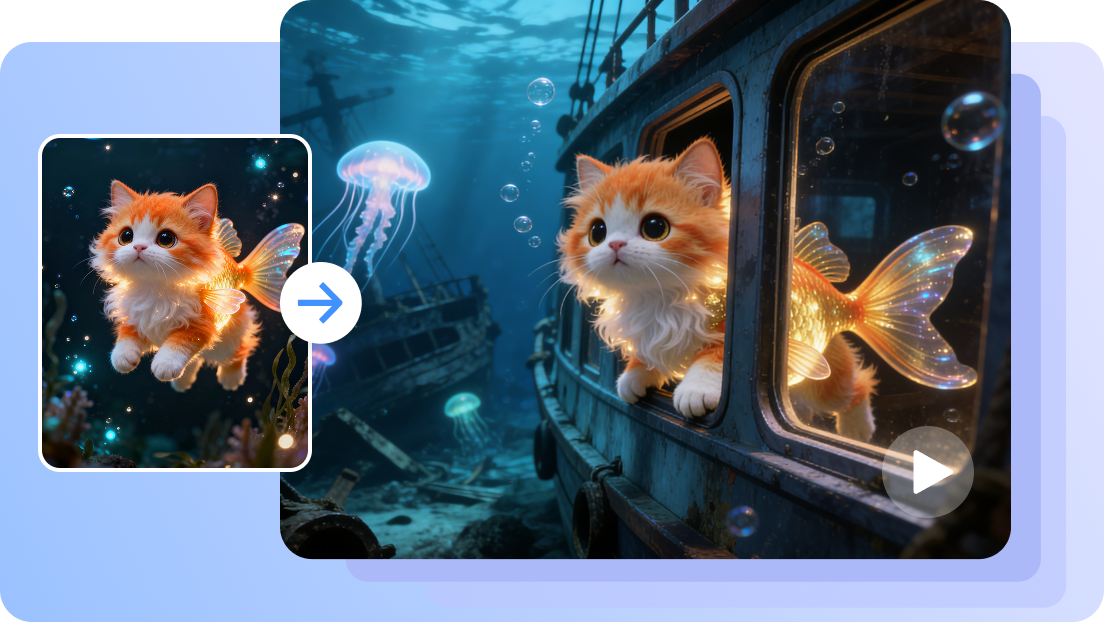 add realistic movement to any static photo