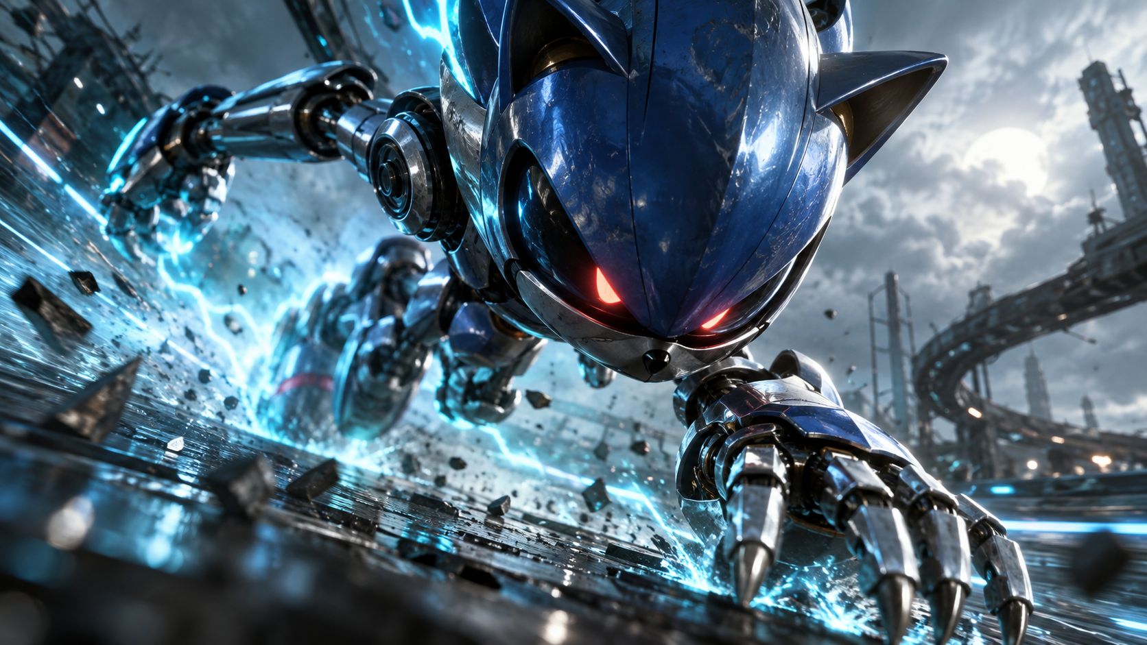 metal sonic edit prompt 2