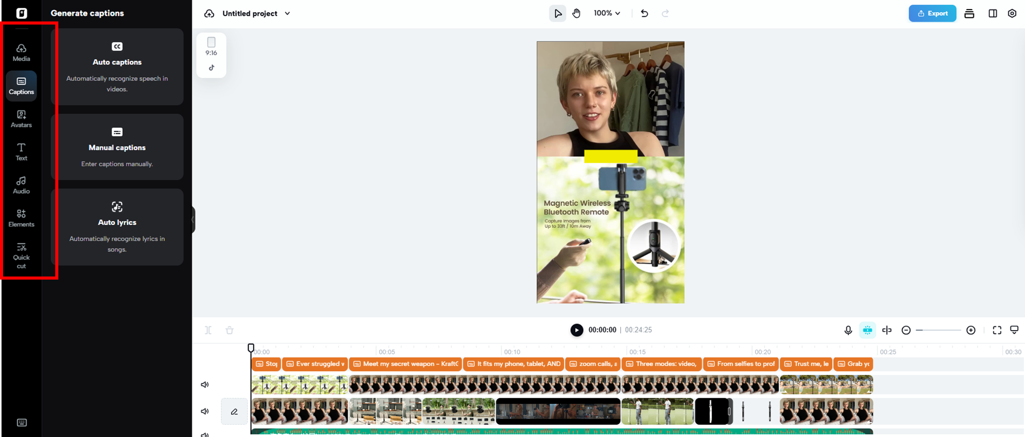 Edit and refine your video