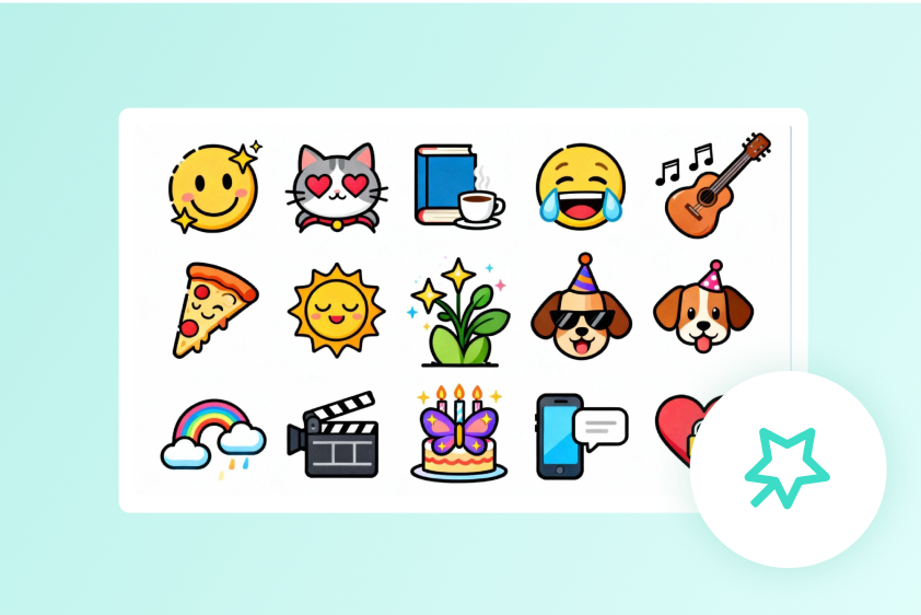 show your true vibe with custom emojis