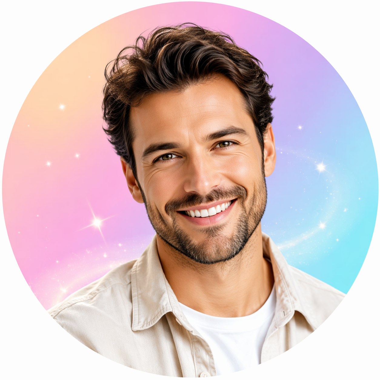 Dreamina Gimme AI photo editor prompt prompt example 3: Bold Creator Profile