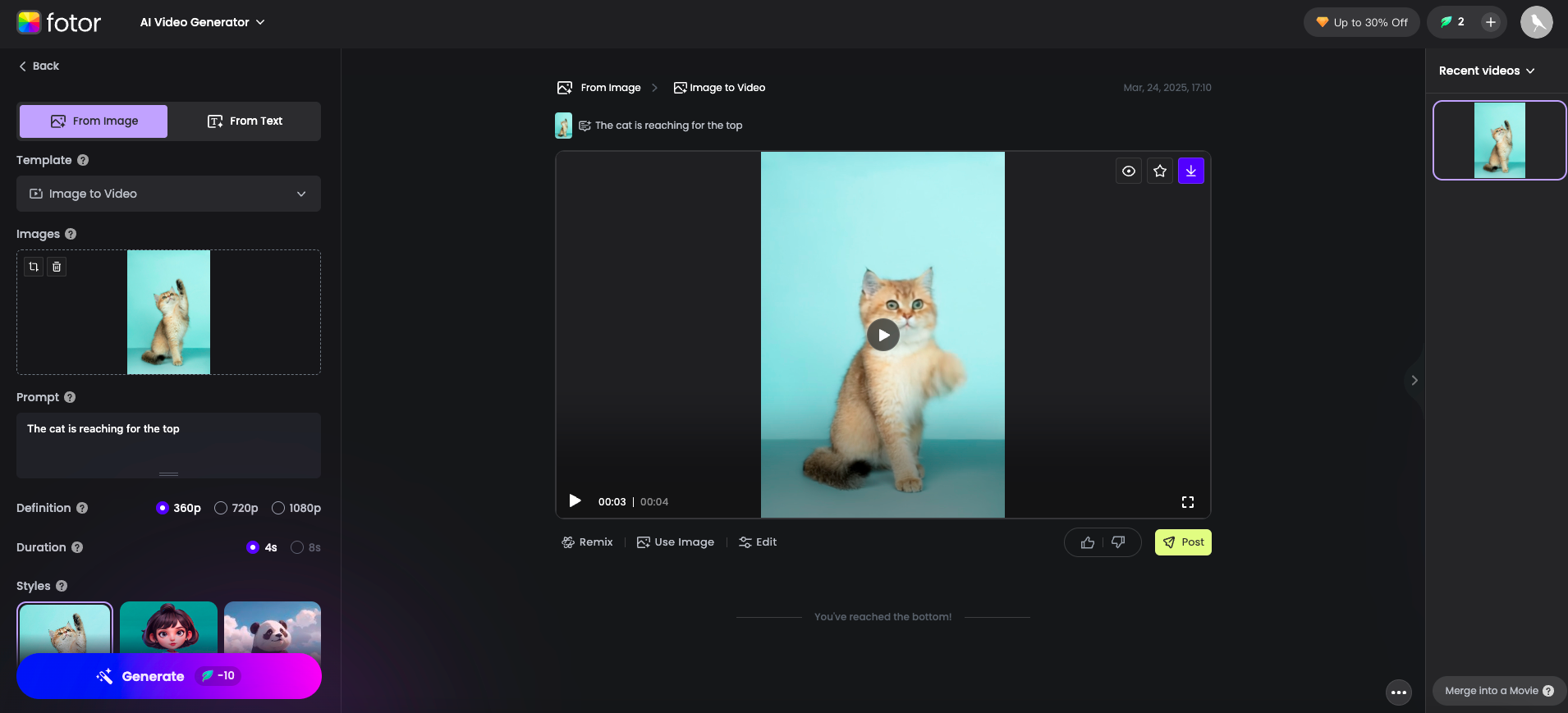 pembuat foto ke video ai percuma