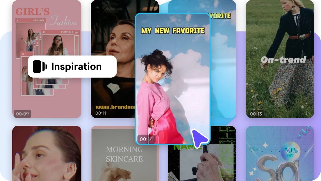 Шаблоны таймлапс-видео по умолчанию.