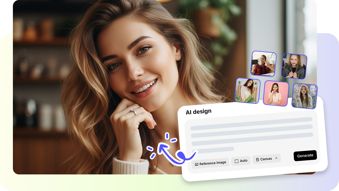 การสร้างแฟน AI จากการป้อนภาพ
