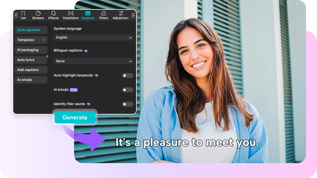 Content creation with CapCut's AI avatar generator