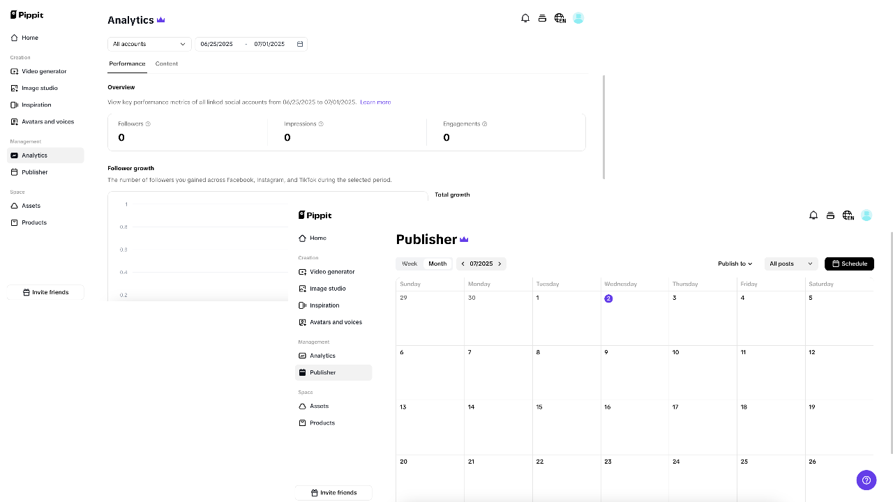 Publique e analise seu conteúdo