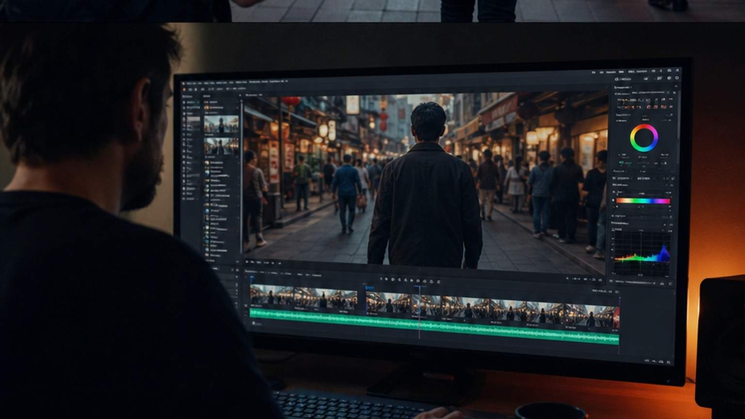 Tracking Shot AI Video Generator hero image