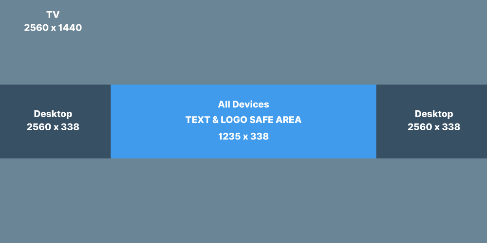 An ideal YouTube banner size