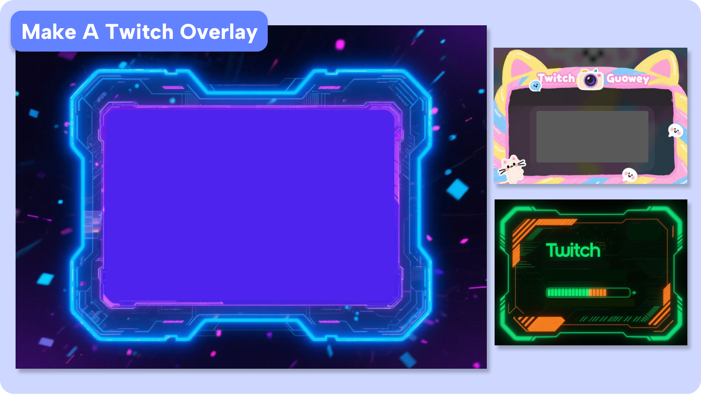 How to create twitch overlays