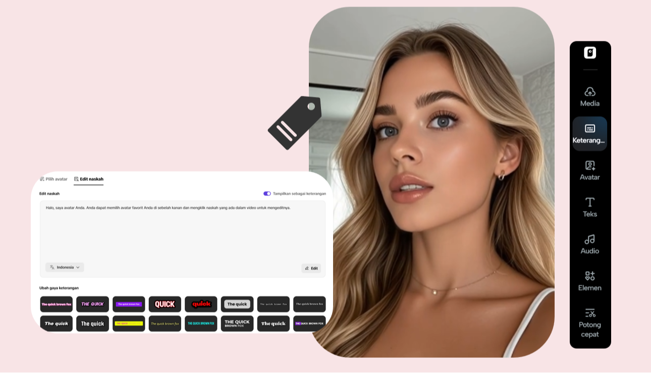 Gunakan AI untuk membuat video yang Anda sukai.