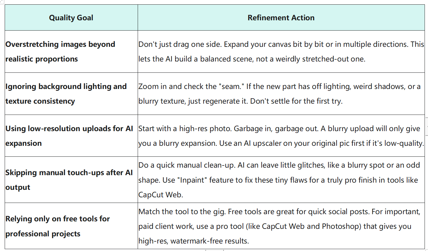 Avoid common AI image expander pitfalls