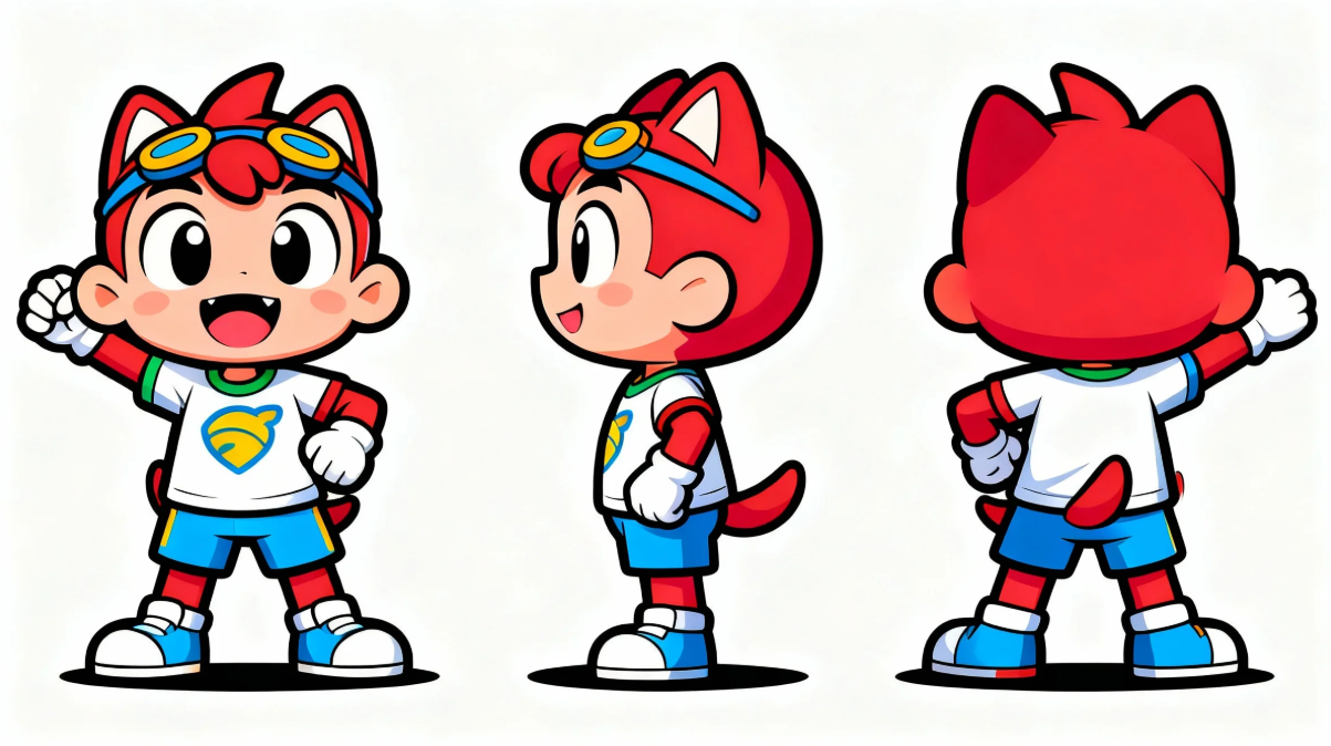 Gambar putaran kartun