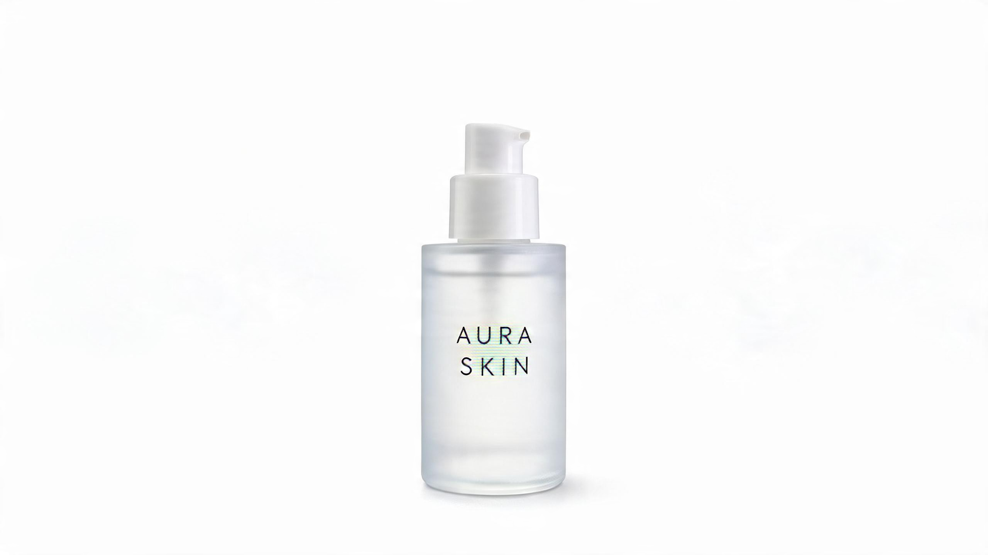 Skincare product bottle
