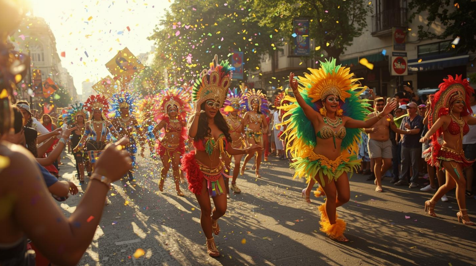 Модель рекламного видео Carnival для кампаний и социальных сетей