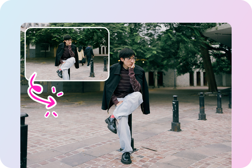 הסירו זרים מתמונות טיולים